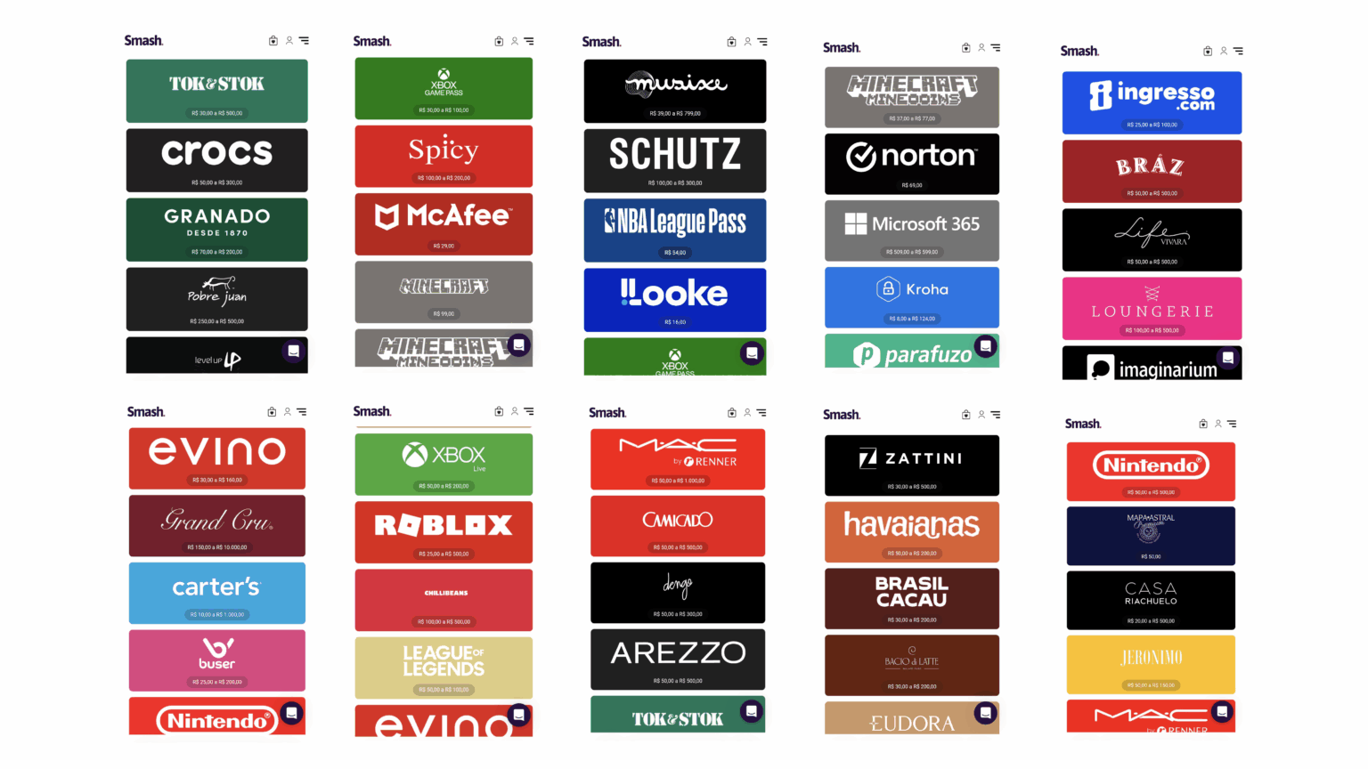 Imagem 1 da Plataforma Smash